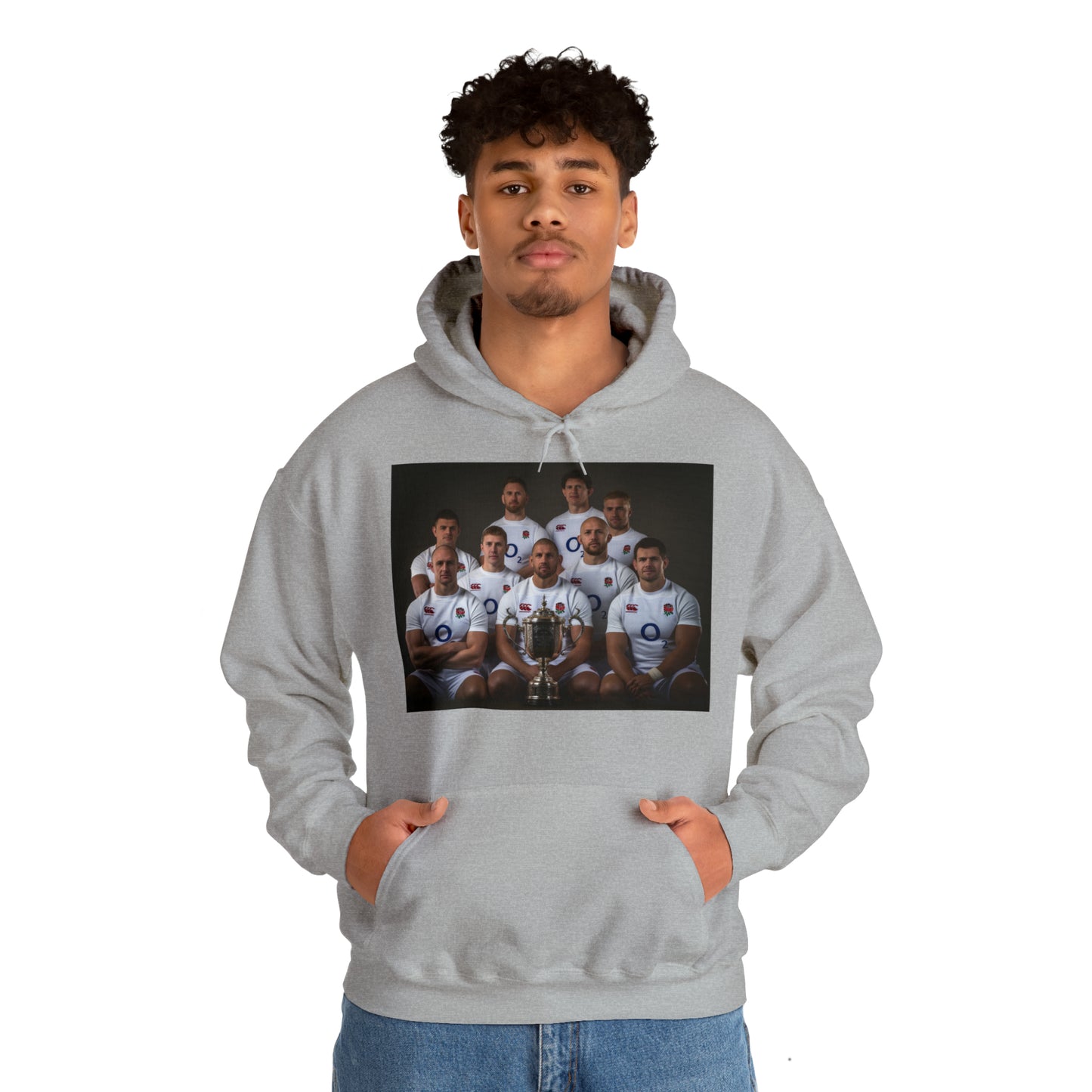 England World Cup Photoshoot - light hoodies