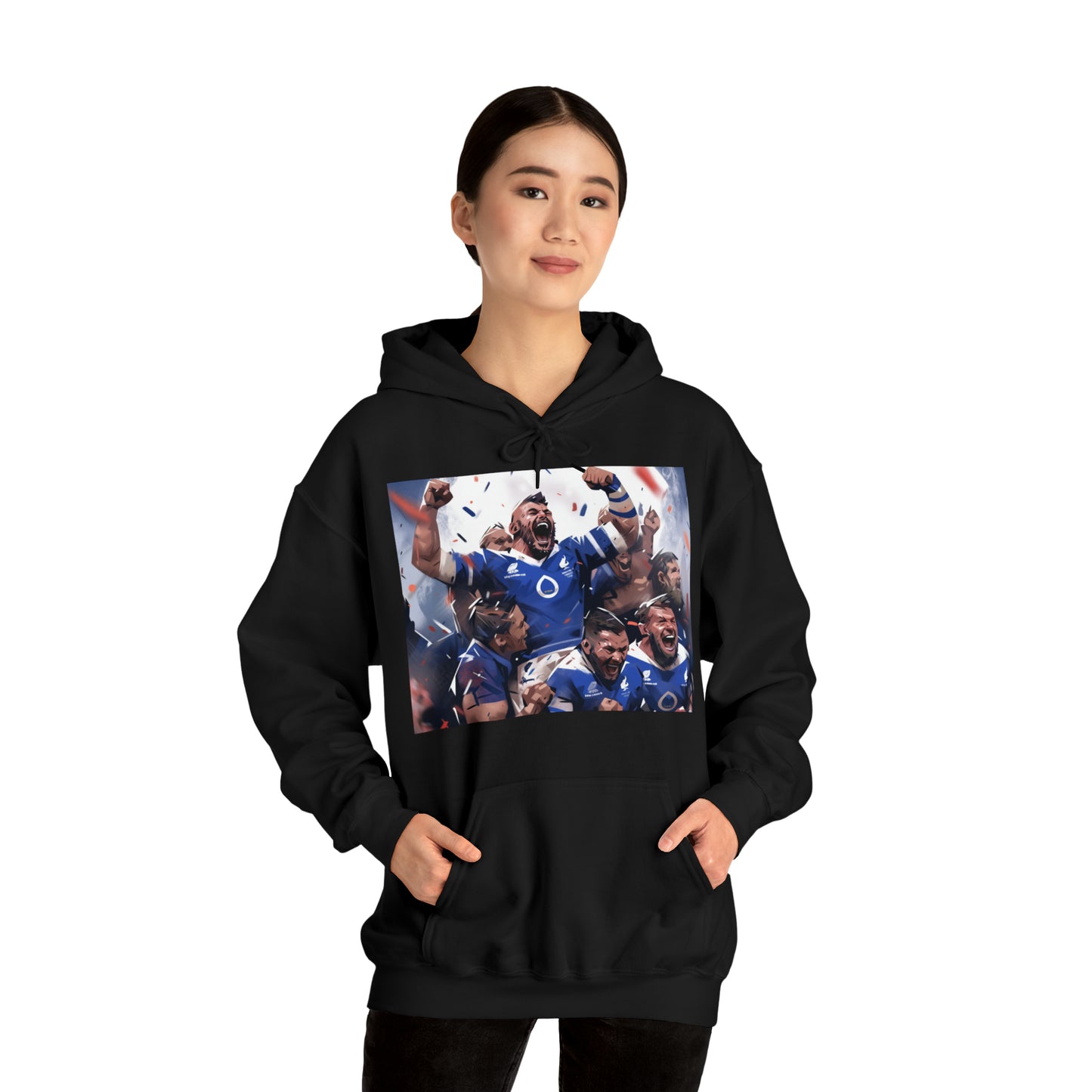 France Celebrating - dark hoodies