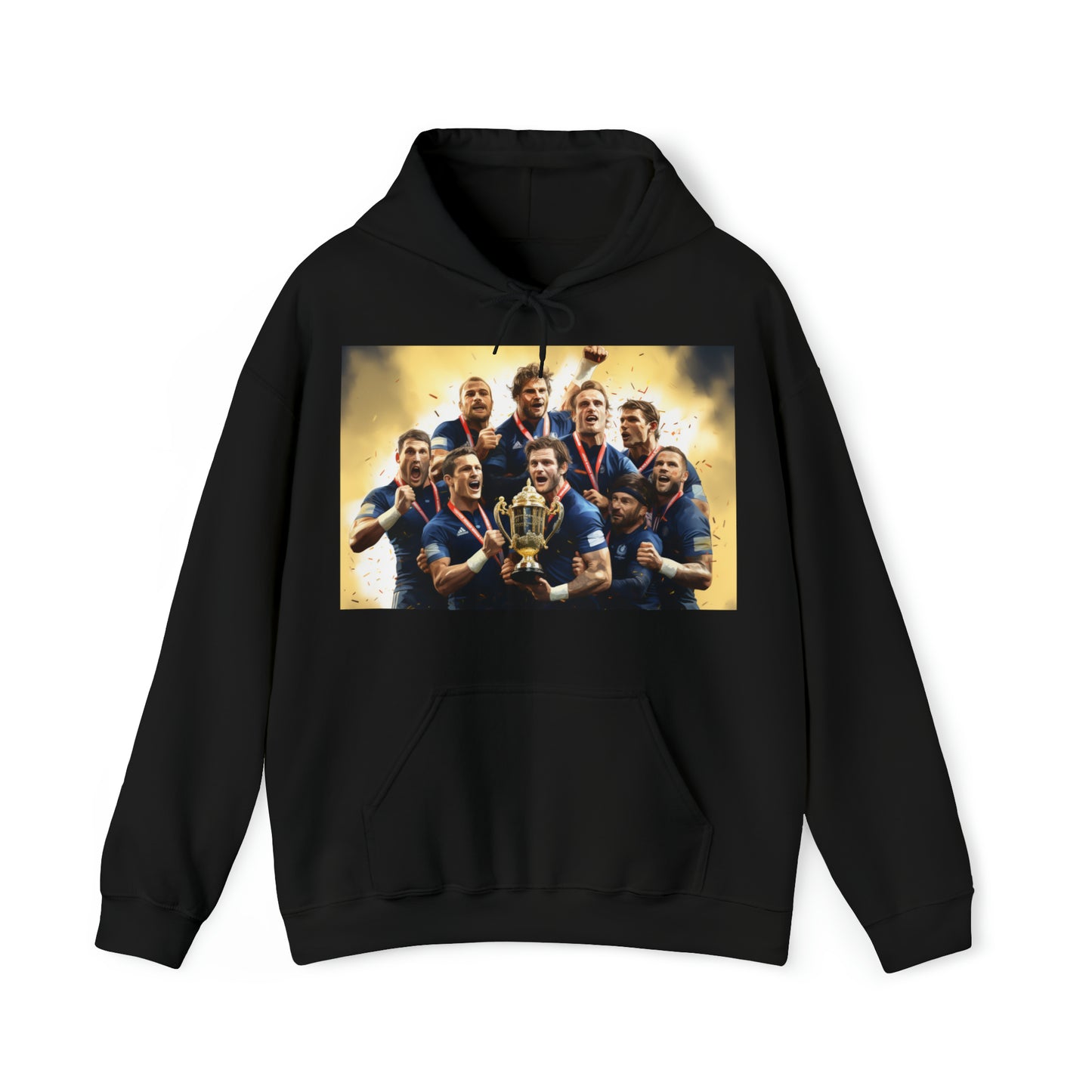 France Winning RWC 2023 - dark hoodies