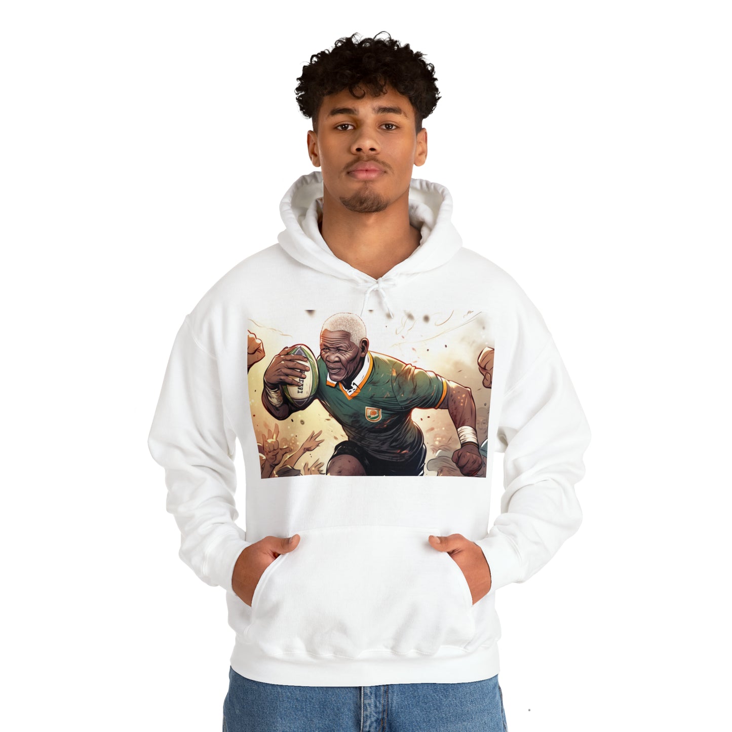Rugby Mandela - light hoodies