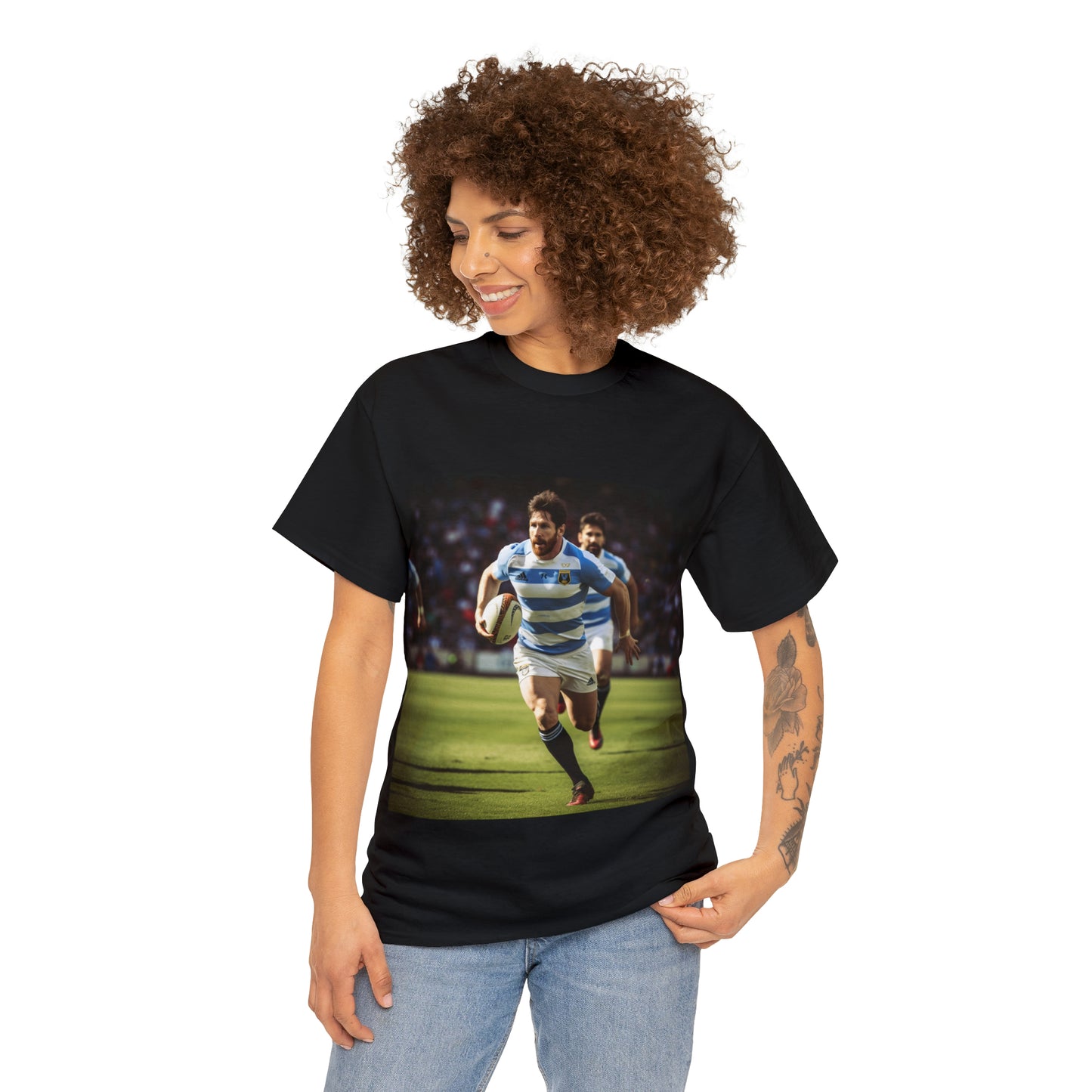 Rugby Messi - black shirt