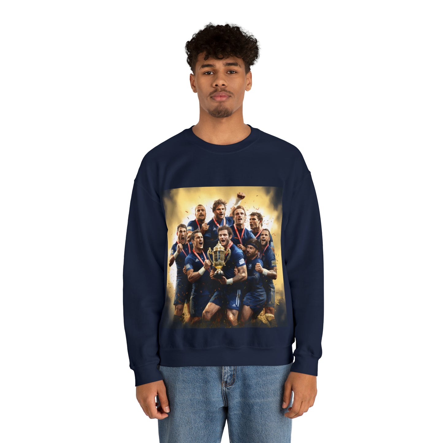 France Winning RWC 2023 - dark sweatshirts