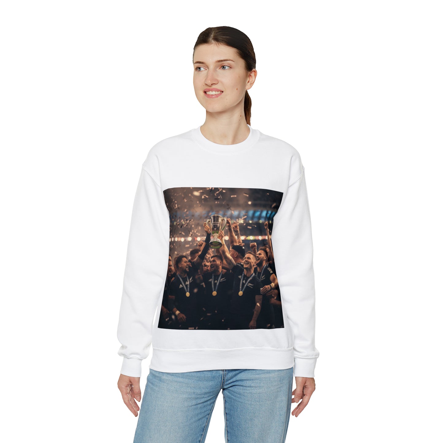 All Blacks World Cup Celebration - light sweatshirts