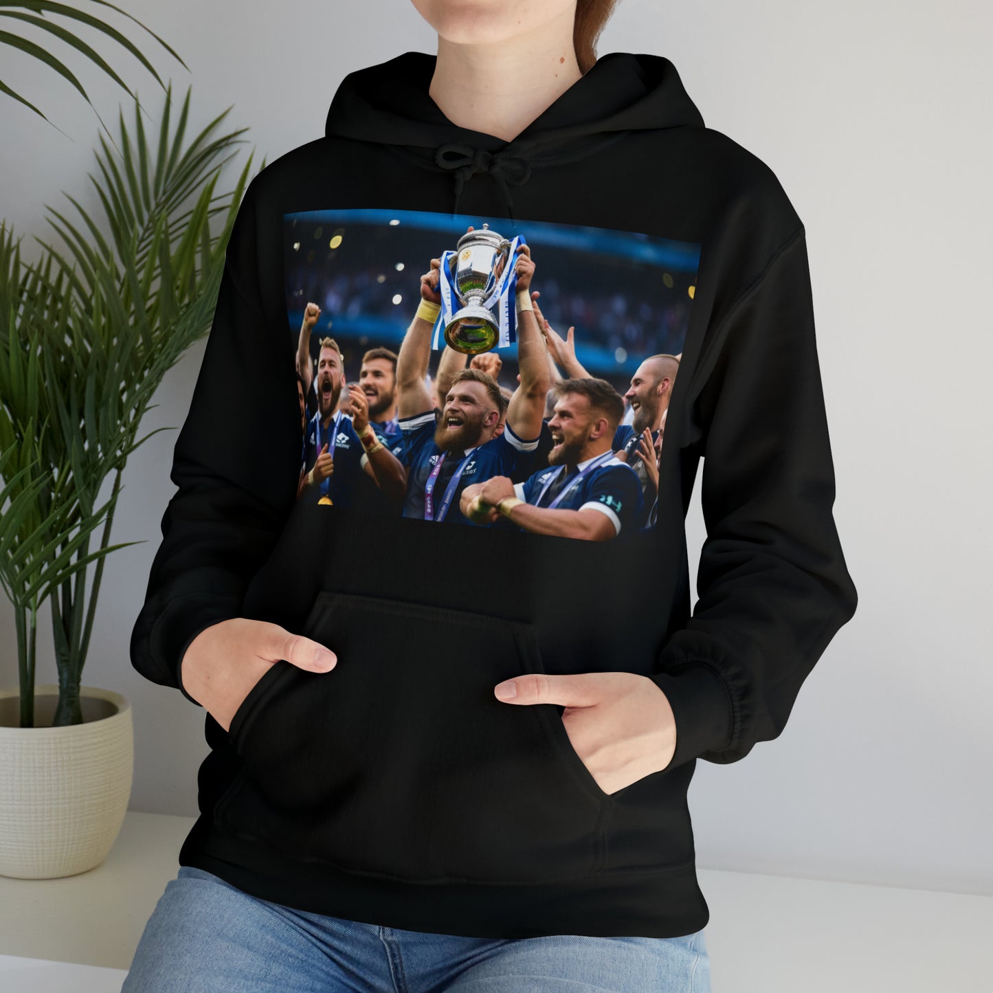 Scotland Winning RWC - dark hoodies