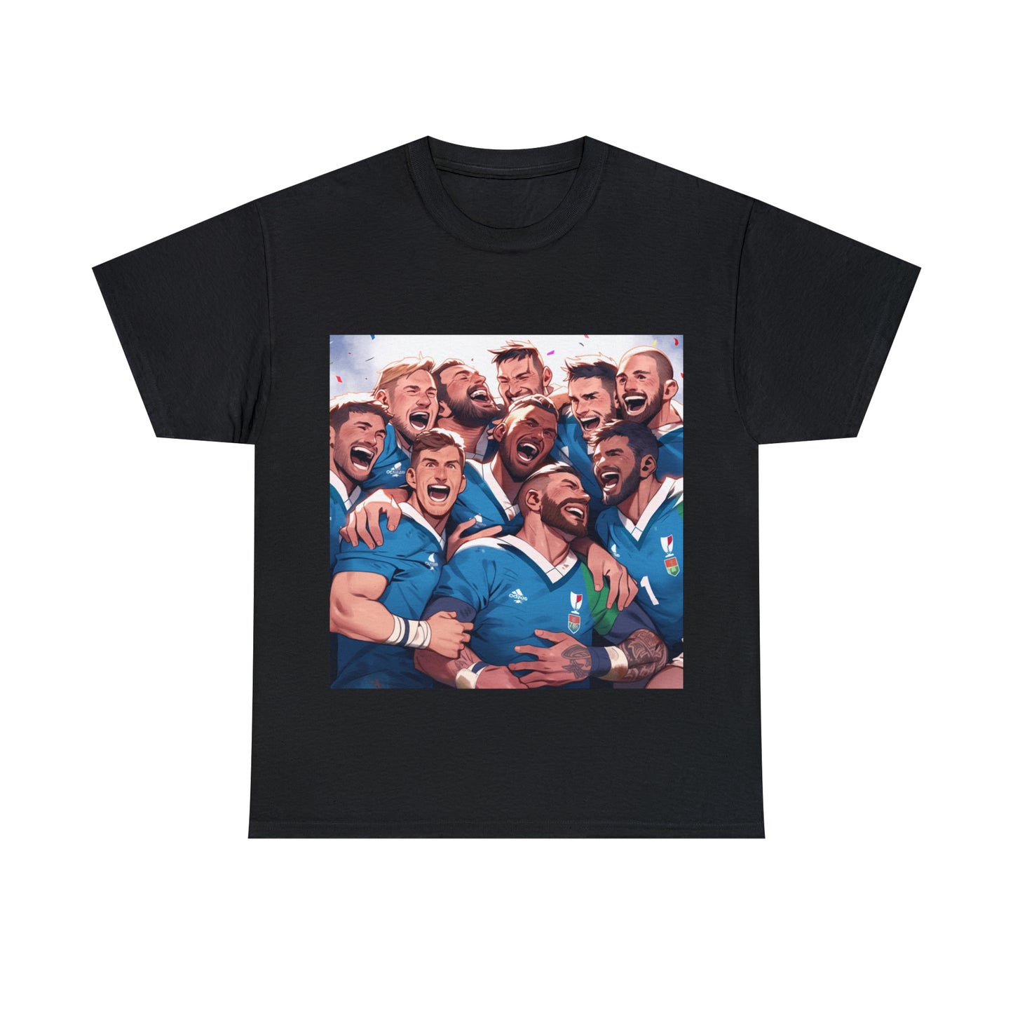 Italy Celebrating - dark shirts