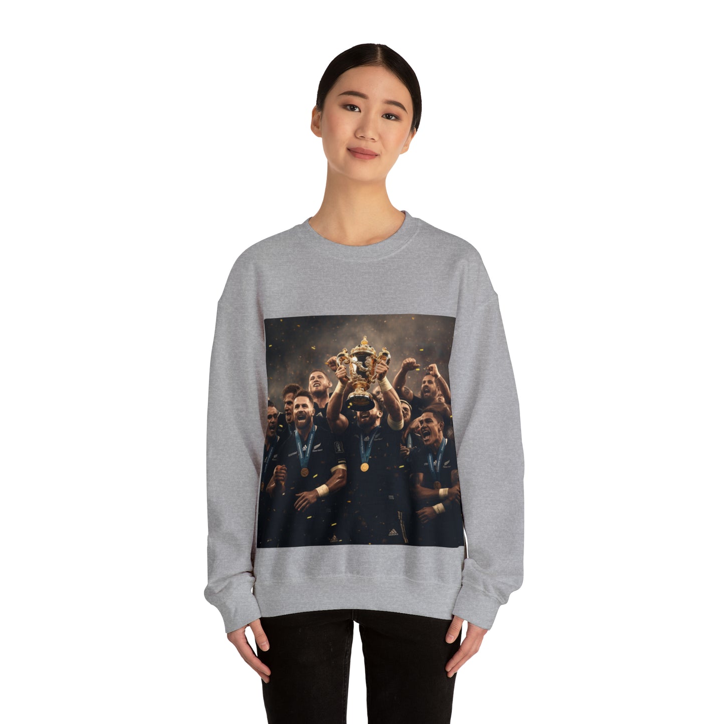 All Blacks World Cup Winners - light sweatshirts