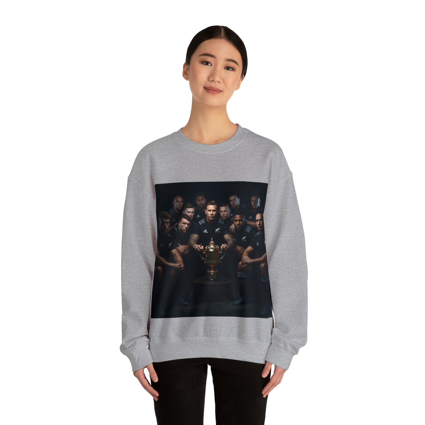 All Blacks Winners Photoshoot - light sweatshirts