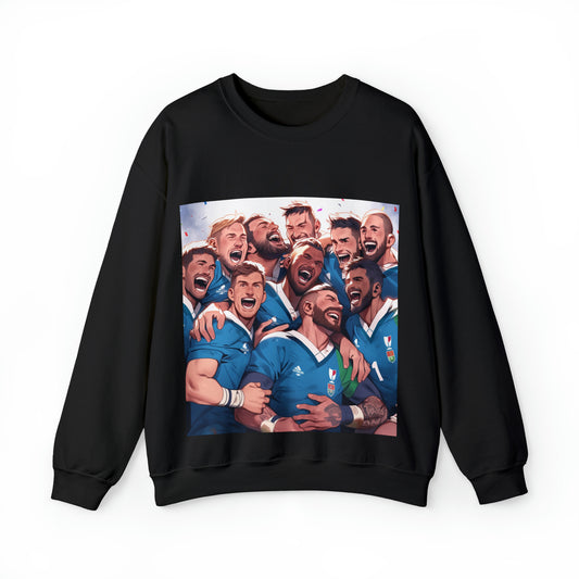 Italy Celebrating - black sweatshirt