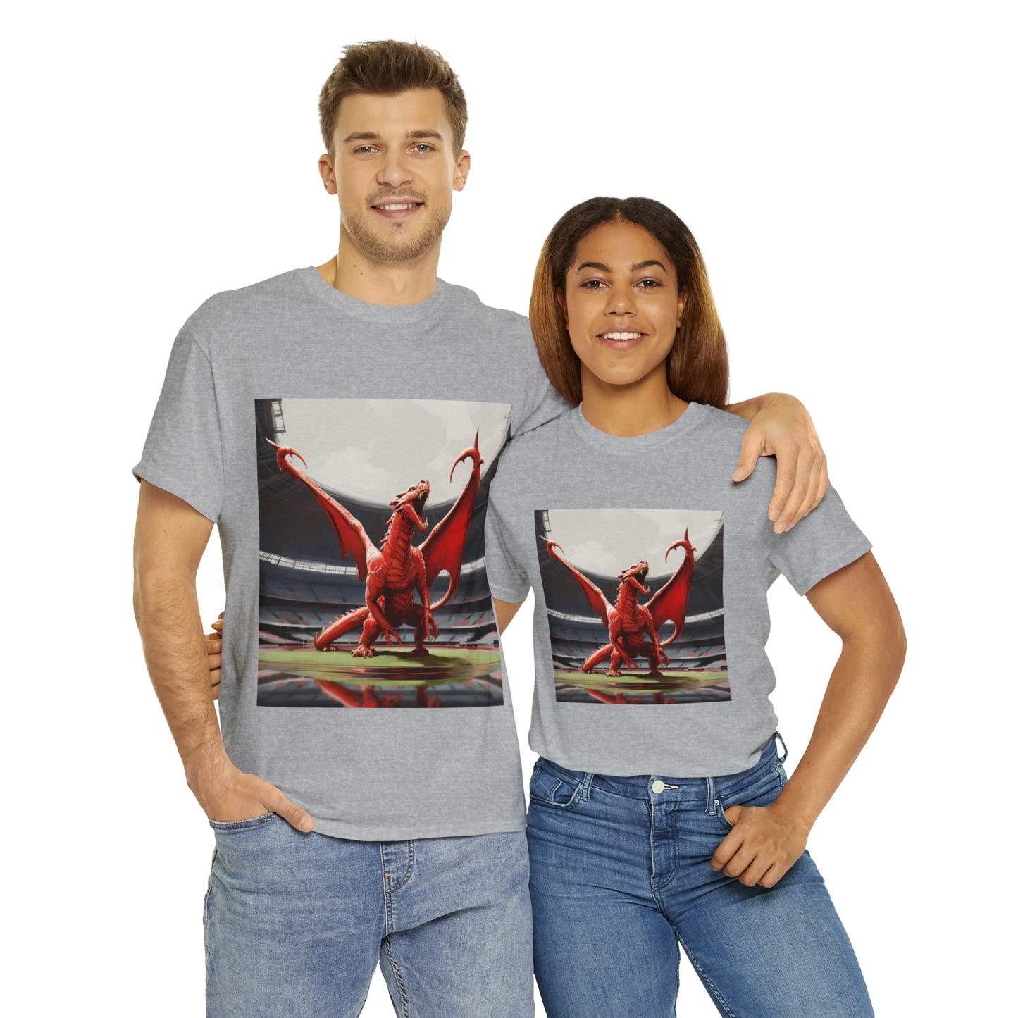 Welsh Dragon - light shirts