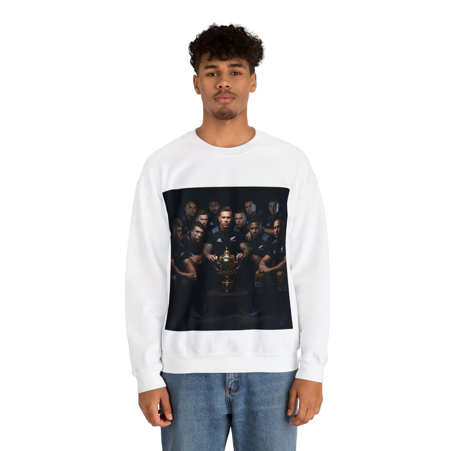 All Blacks Winners Photoshoot - light sweatshirts