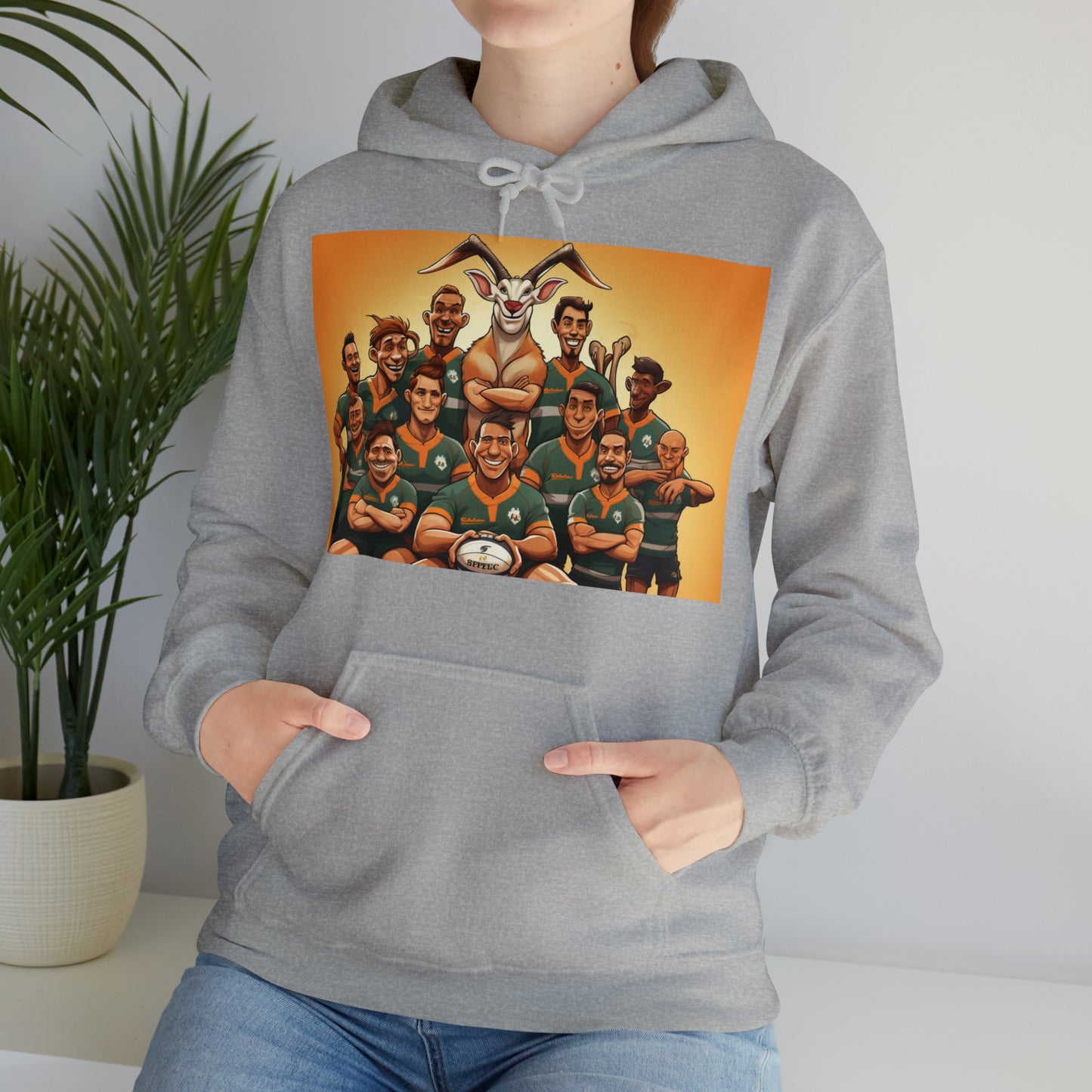 Springboks Team Photo - light hoodies