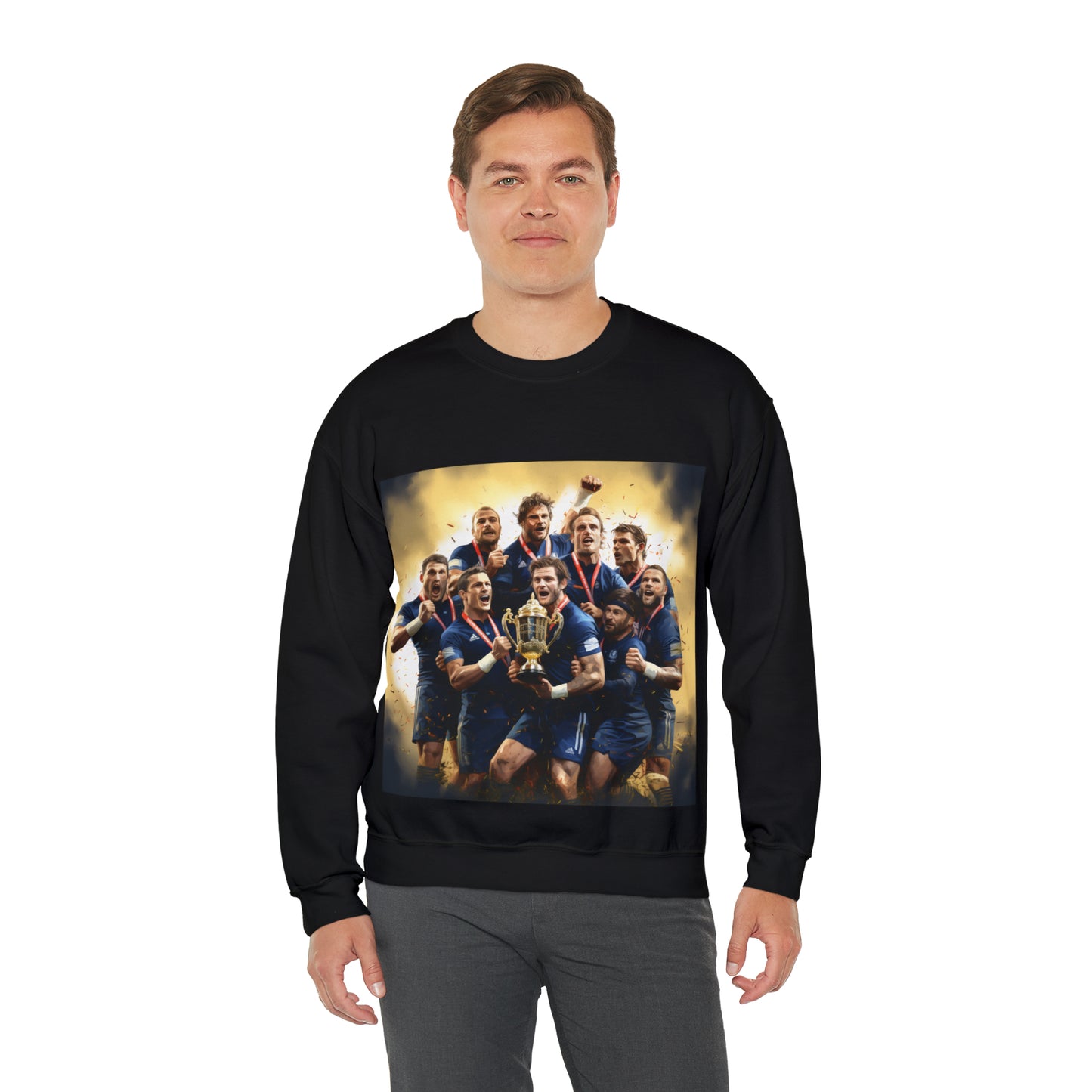 France Winning RWC 2023 - dark sweatshirts