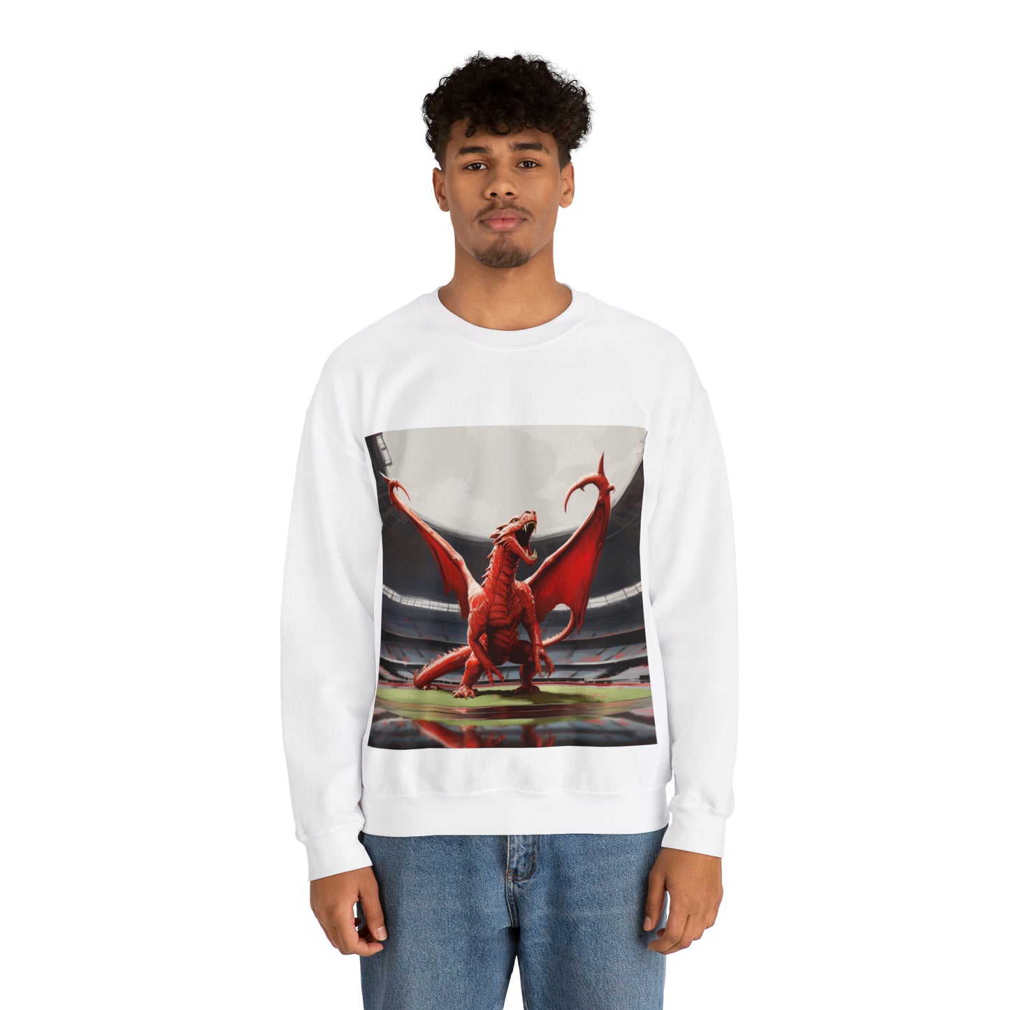 Welsh Dragon - light sweatshirts