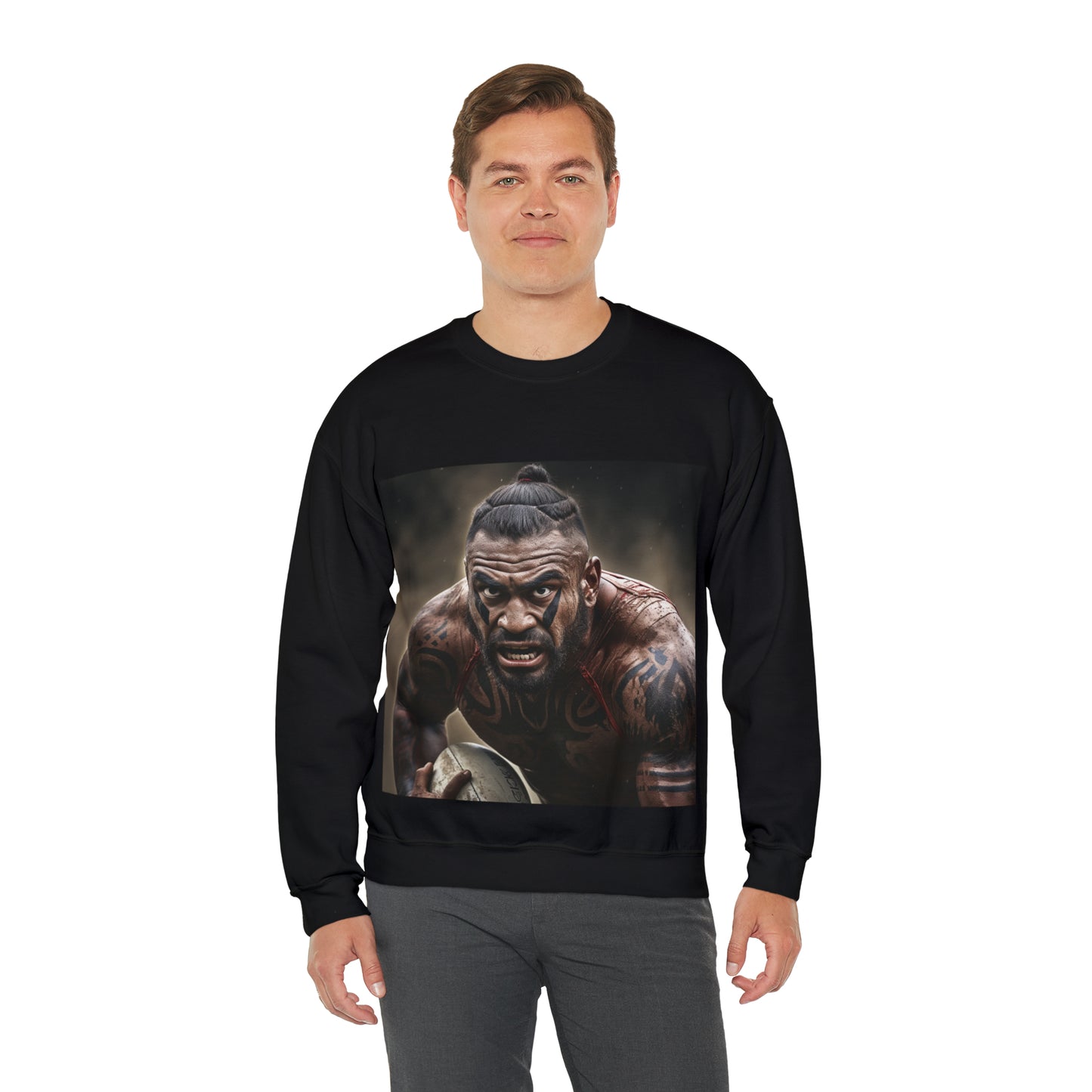 Māori Warrior - black sweatshirt