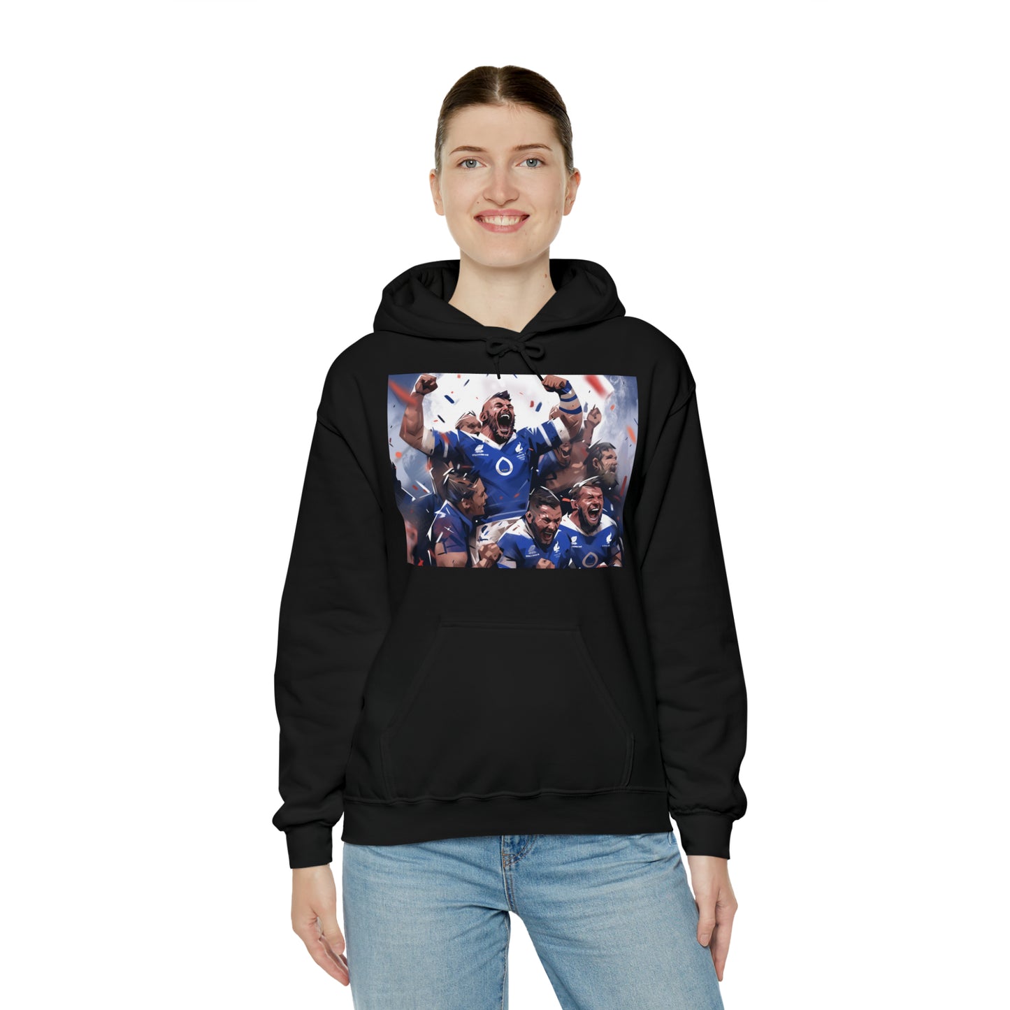 France Celebrating - dark hoodies