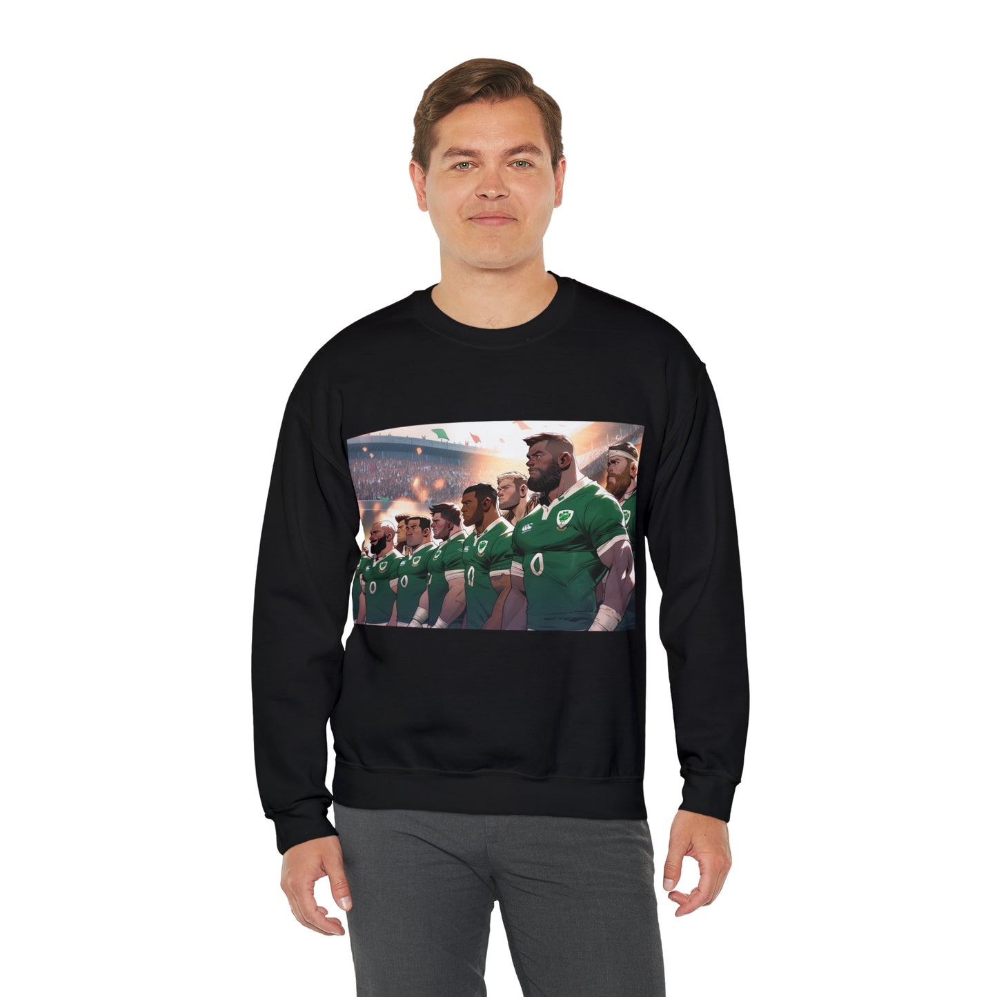 Ready Ireland - black sweatshirt