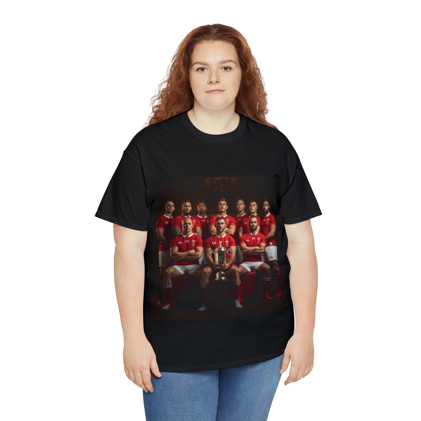 Wales RWC Photoshoot - dark shirts