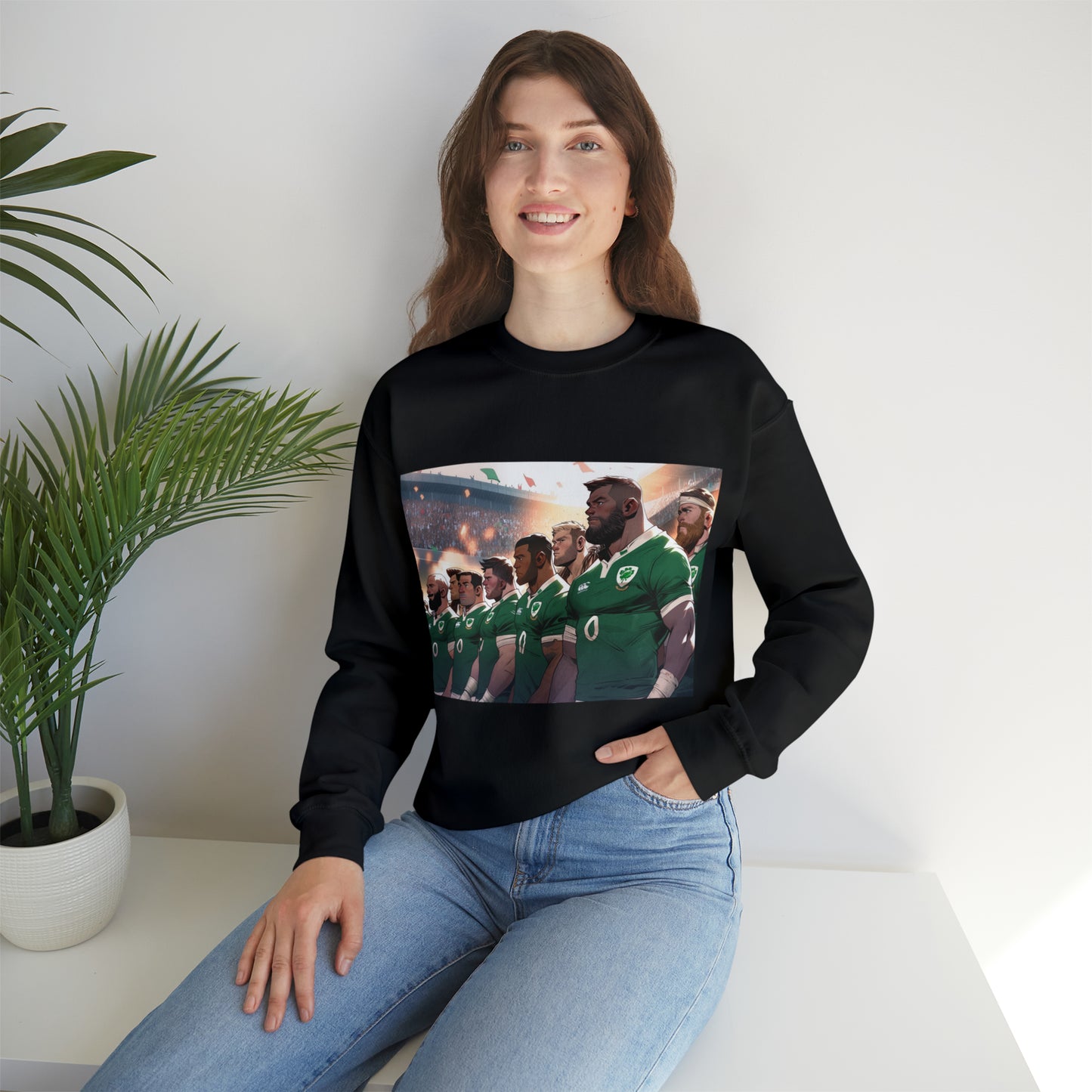 Ready Ireland - black sweatshirt