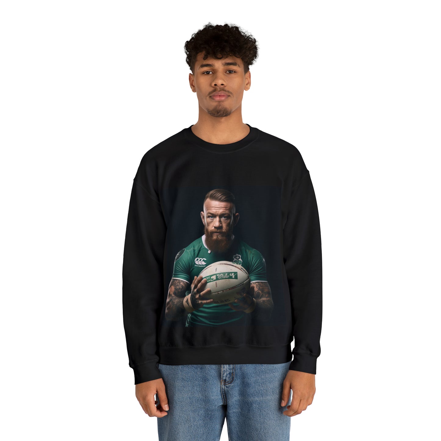 Serious Conor - black sweatshirt