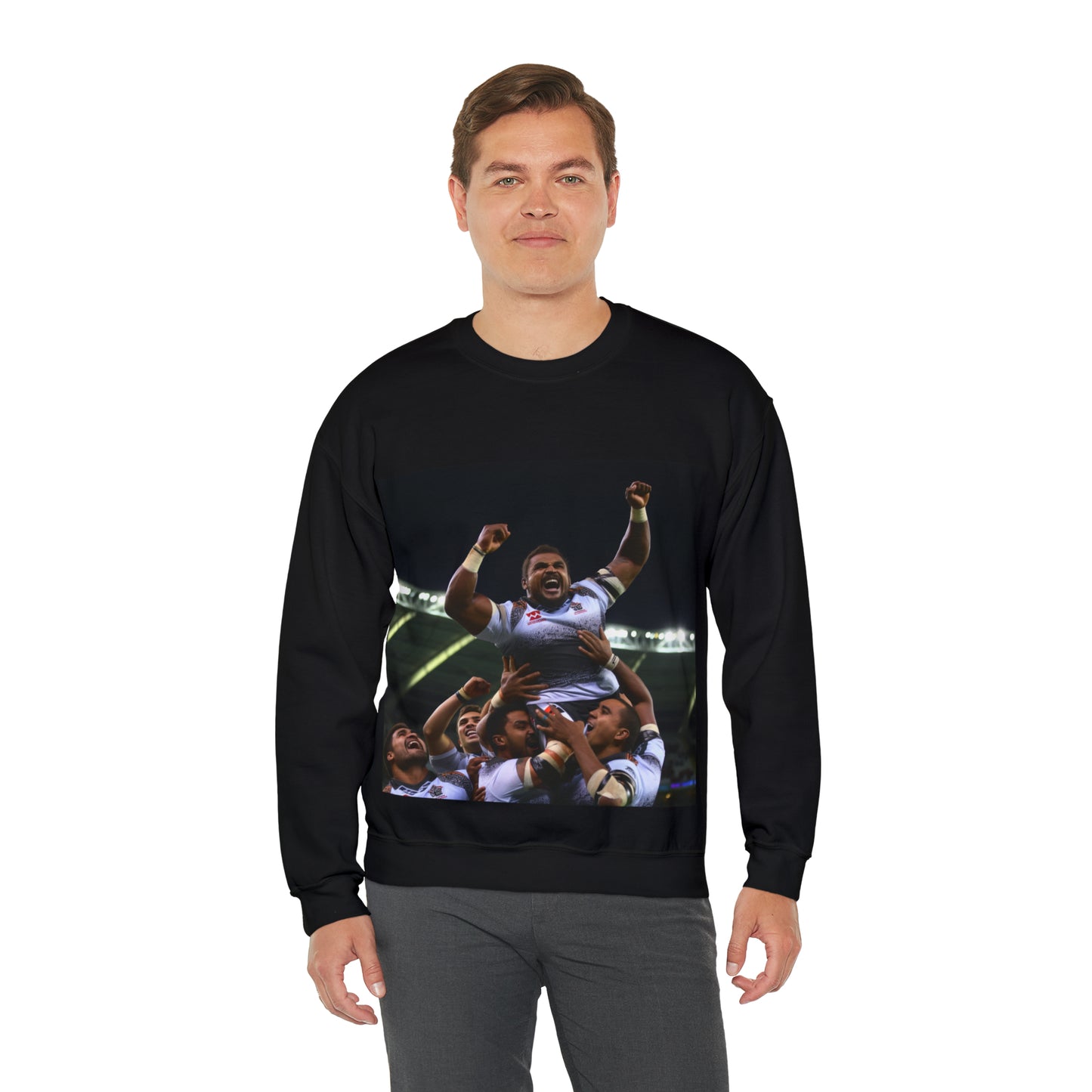 Fiji RWC Celebration - black sweatshirt