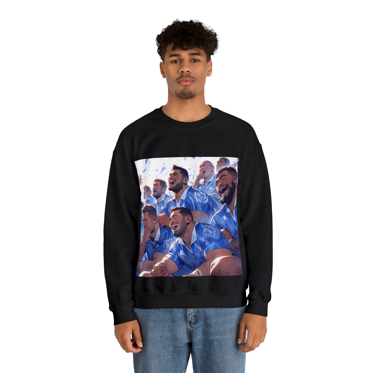 Happy Samoa - black sweatshirt