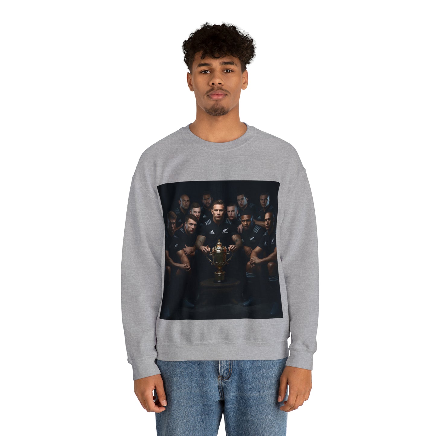 All Blacks Winners Photoshoot - light sweatshirts