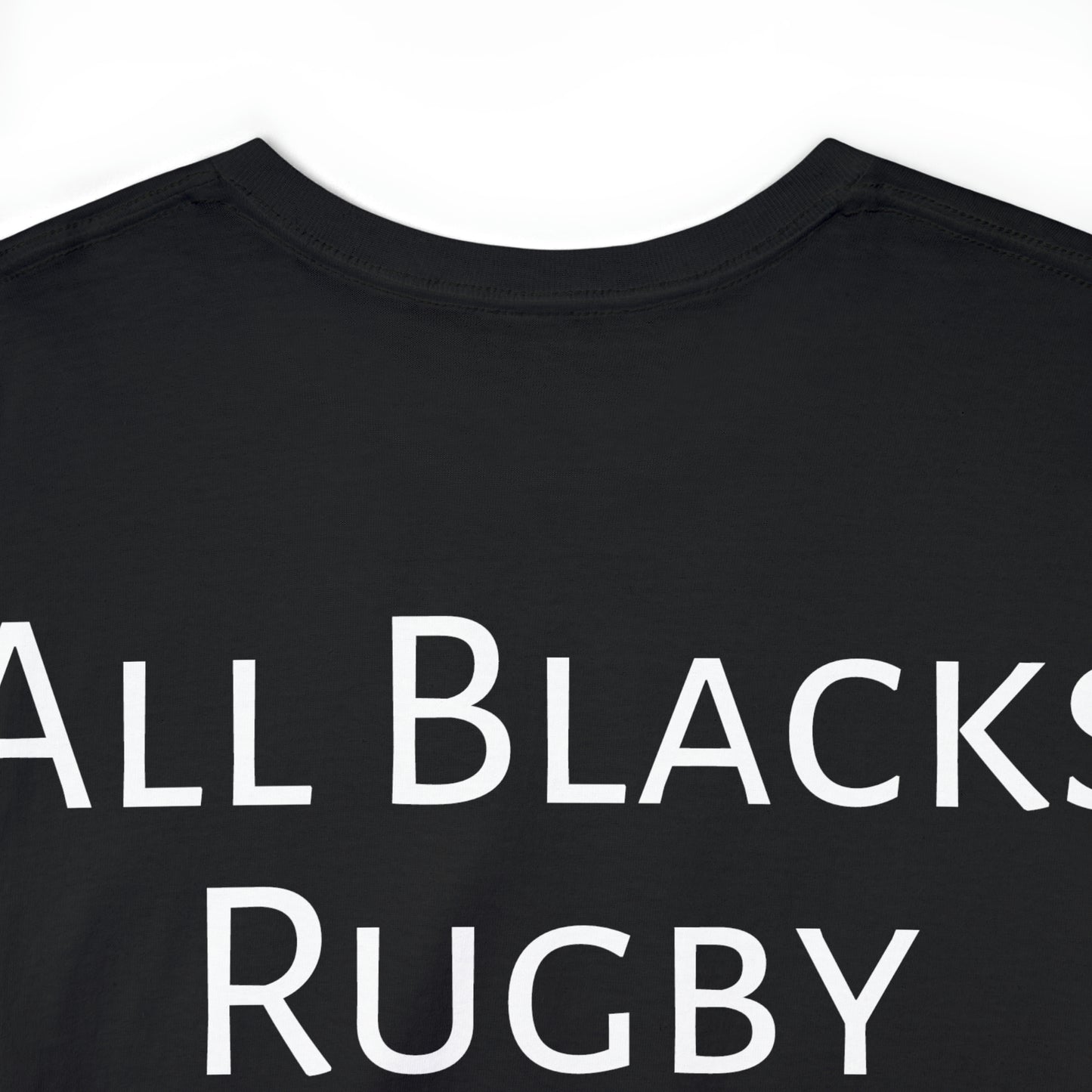 All Blacks lifting World Cup - black shirt